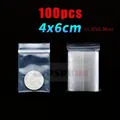 Beutel Diamantmalerei 100 Stück PE selbstversiegelnd für Zubehör – Farbe 4x6cm