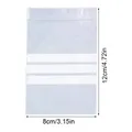 Beutel Diamantmalerei 100 Stück selbstversiegelnd für Schmuck – Farbe 8x12cm