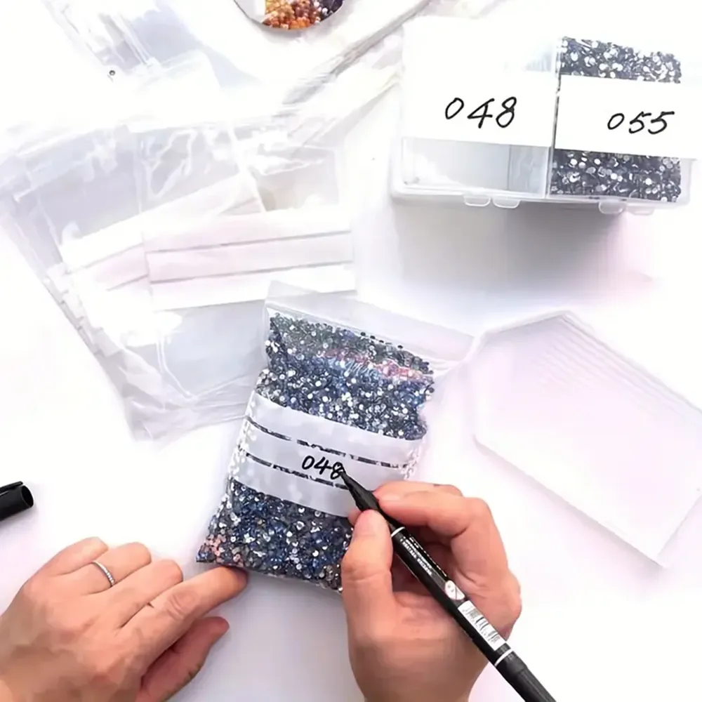 Beutel Diamantmalerei 100 Stück selbstversiegelnd für Schmuck