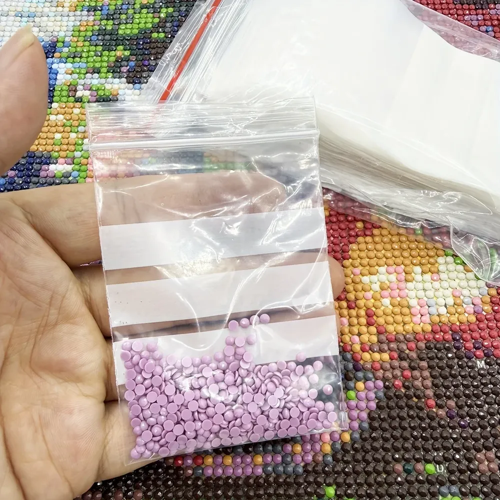 Beutel Diamantmalerei 200 Stück selbstversiegelnd für Schmuck
