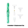 Buntes Diamond Painting Stiftset mit 5 Spitzen – Farbe Green