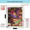 CHENISTORY Diamond Painting Blumen 20x30 bis 40x50 cm – 4