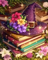 CHENISTORY Diamond Painting Blumen 20x30 bis 40x50 cm – Farbe DZDP130927