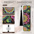 Diamant Kunst Lesezeichen Kit mit Quasten für Schüler – 2