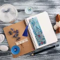 Diamant Malerei Kunstset Lesezeichen Schmetterling Blume mit Quaste – 2