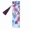 Diamant Malerei Kunstset Lesezeichen Schmetterling Blume mit Quaste – Farbe M053