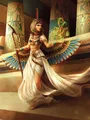 Diamantbild Ägypten Porträt abstrakt 30x40 bis 50x70 cm – Farbe HKQTA226-13