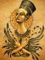 Diamantbild Ägypten Porträt abstrakt 30x40 bis 50x70 cm – Farbe HKQTA226-15