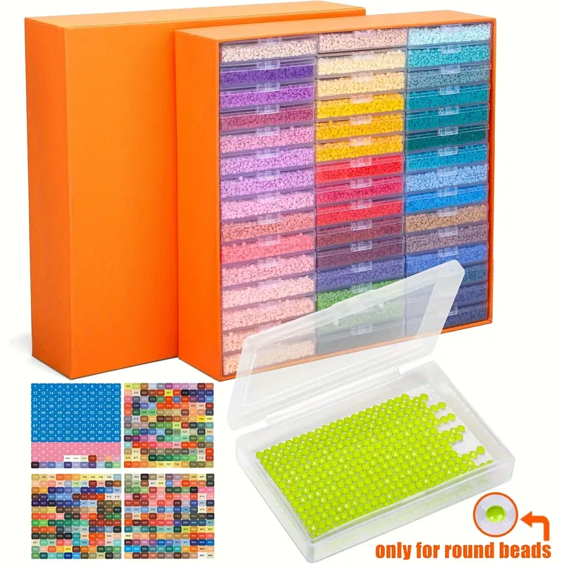 Diamantbild Aufbewahrung 15pc bis 45pc Set