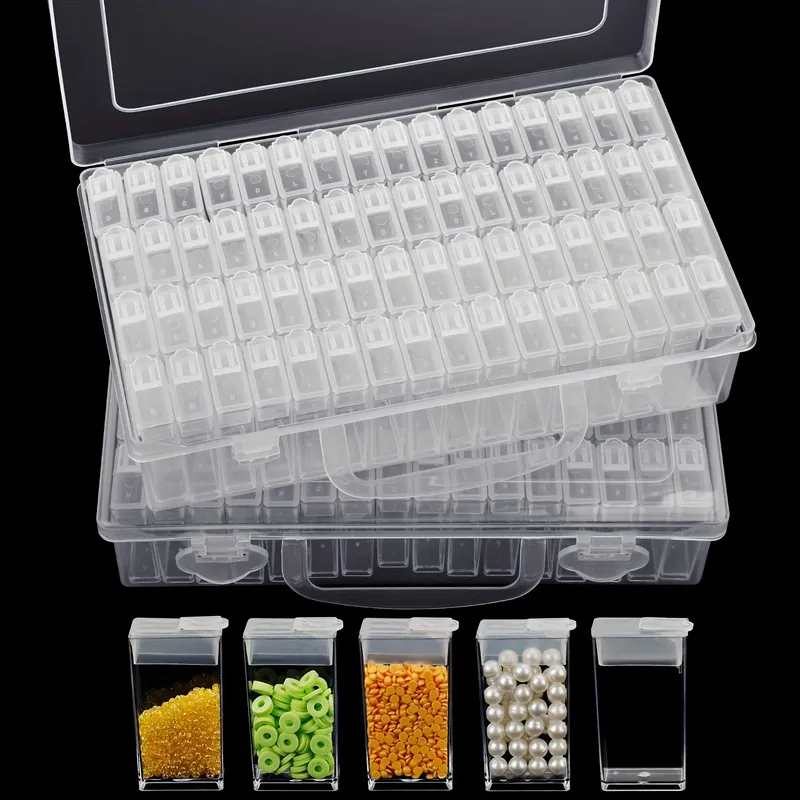 Diamantbild Aufbewahrung 32 bis 64 Slots