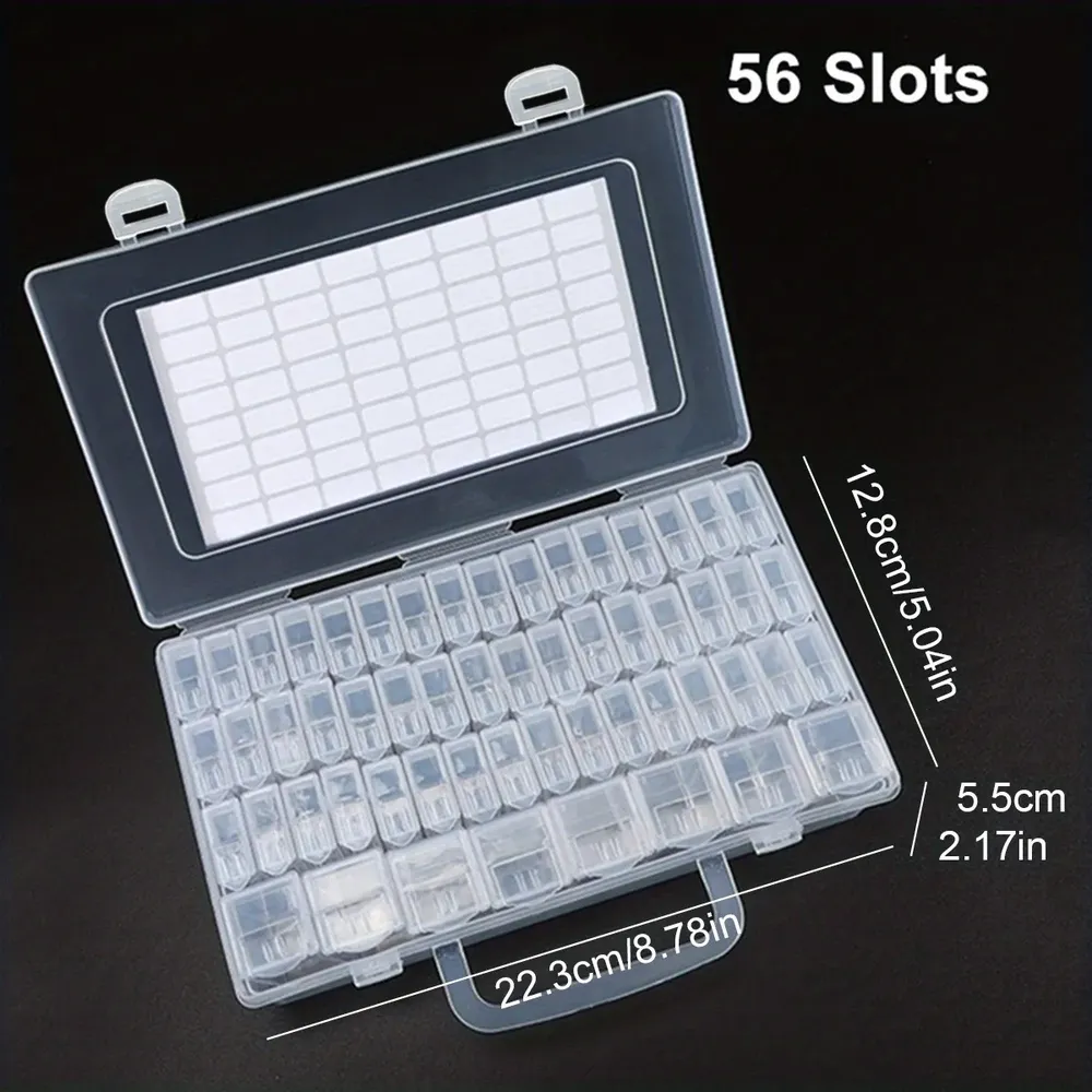 Diamantbild Aufbewahrung 32 bis 64 Slots