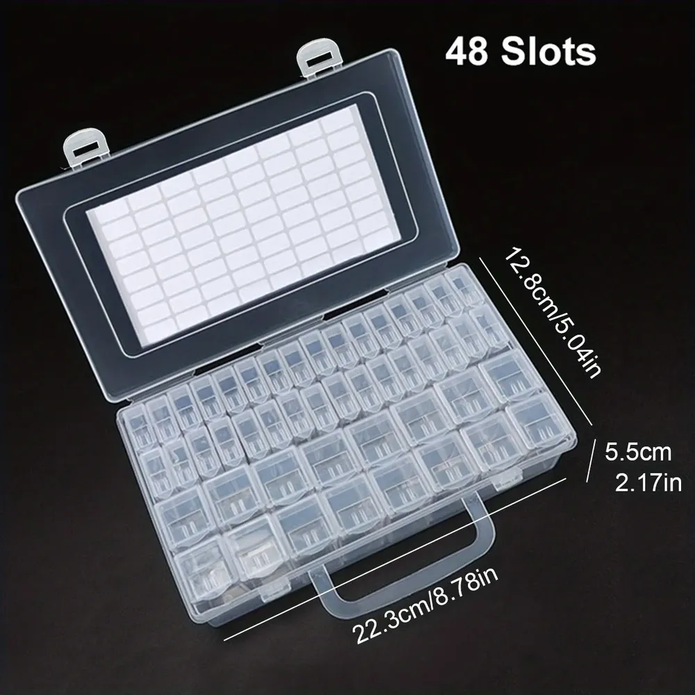 Diamantbild Aufbewahrung 32 bis 64 Slots