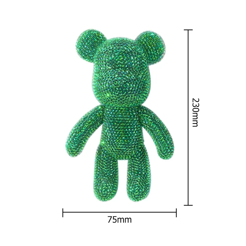 Diamantbild Bär AB Stein 18cm bis 23cm