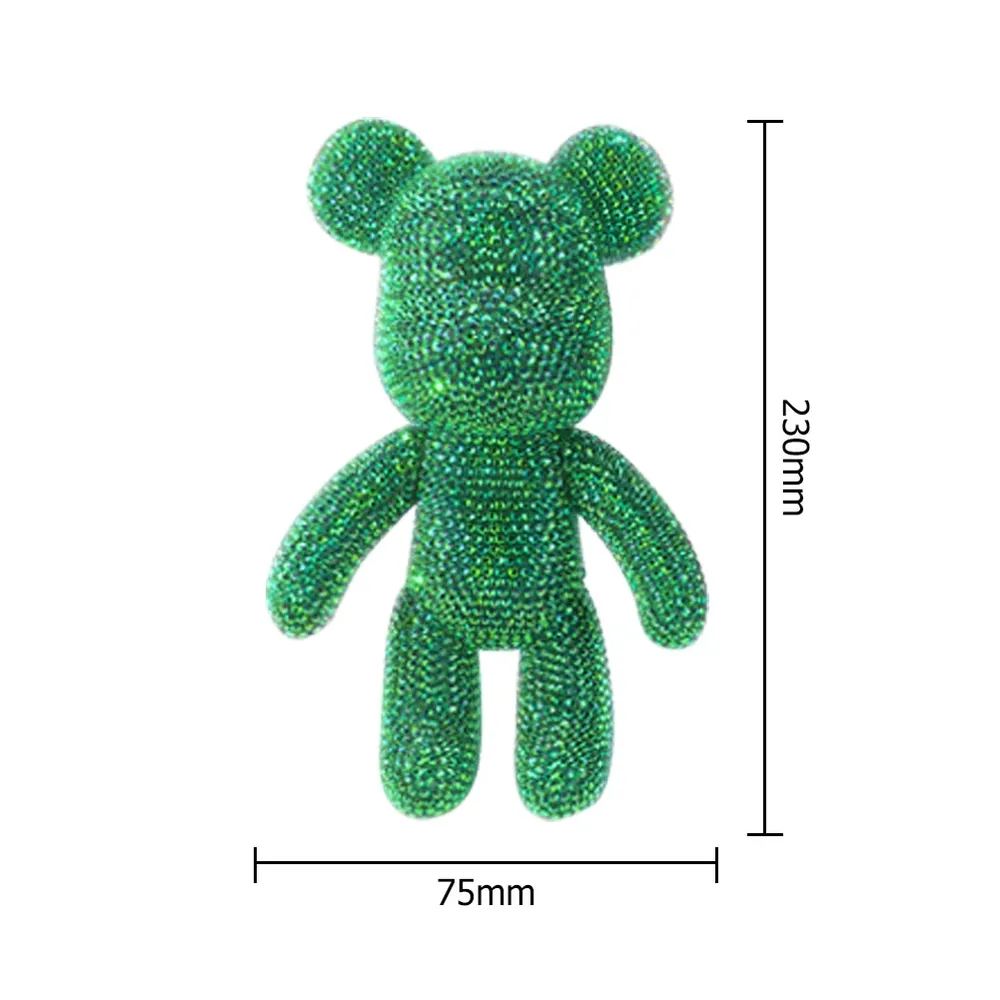Diamantbild Bär AB Stein 18cm bis 23cm