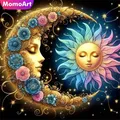 Diamantbild Bär Mond abstrakt 20 bis 50 cm – 1