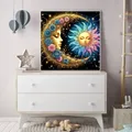 Diamantbild Bär Mond abstrakt 20 bis 50 cm – 3
