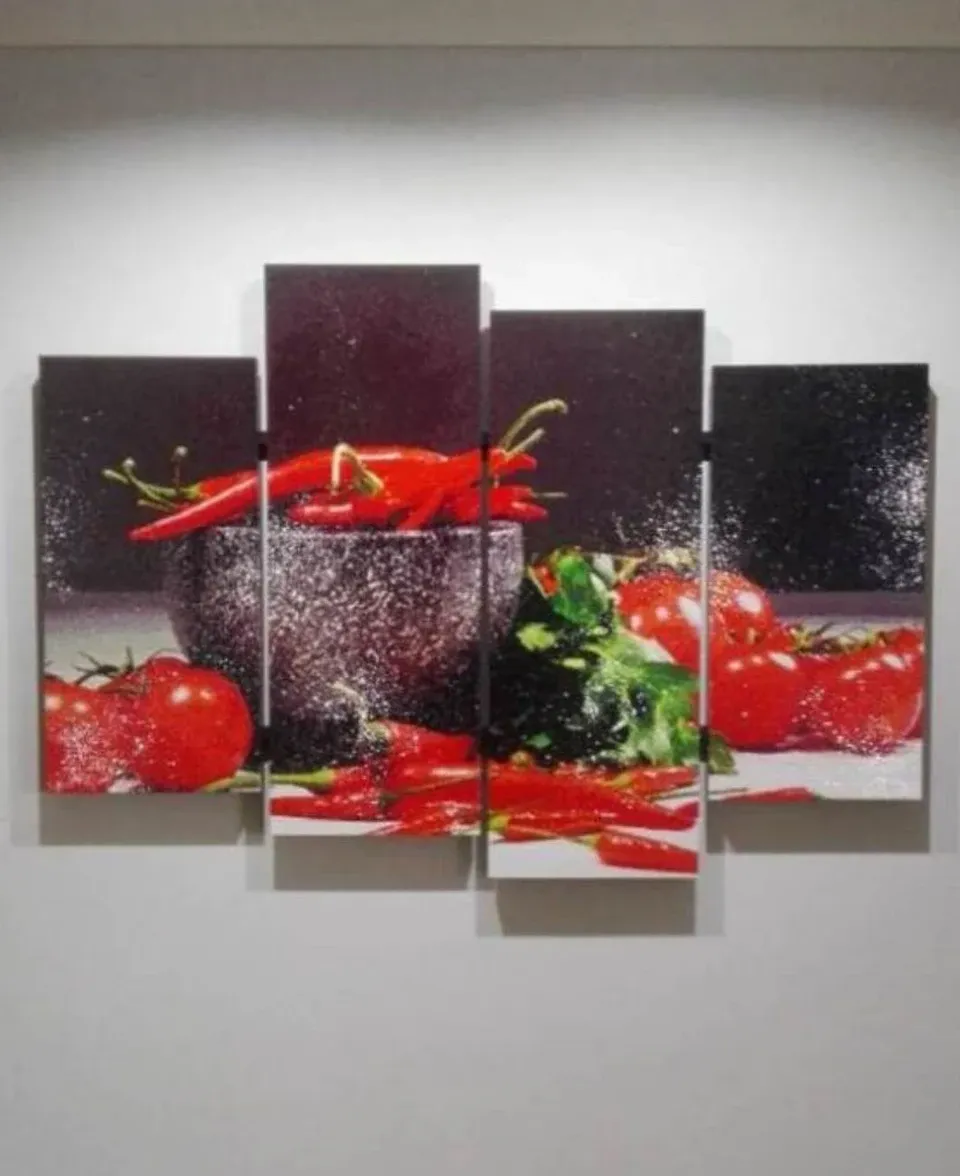 Diamantbild Baum Landschaft abstrakt 20x40 bis 40x80 cm