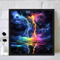 Diamantbild Blitz Spezialform 20x20cm bis 50x50cm – 2
