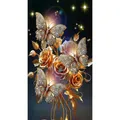Diamantbild Blumen Groß Floral Mosaik Stickerei Wanddeko – Farbe MX2937