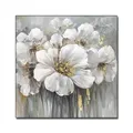 Diamantbild Blumen Stillleben abstrakt 20x20 bis 40x40 cm – Farbe Gelb (2)