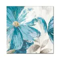 Diamantbild Blumen Stillleben abstrakt 20x20 bis 40x40 cm – Farbe Lila (5)