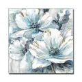 Diamantbild Blumen Stillleben abstrakt 20x20 bis 40x40 cm – Farbe schwarz (9)