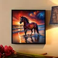Diamantbild Chaoyang Pferd 20 bis 50 cm mit runden Steinen – 2