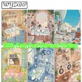 Diamantbild Ente Tier Cartoon Quadratisch 30x40 bis 60x80cm – 1