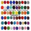 Diamantbild Ersatzperlen 20 bis 40 Farben – Farbe 20colors-B-20S-1000
