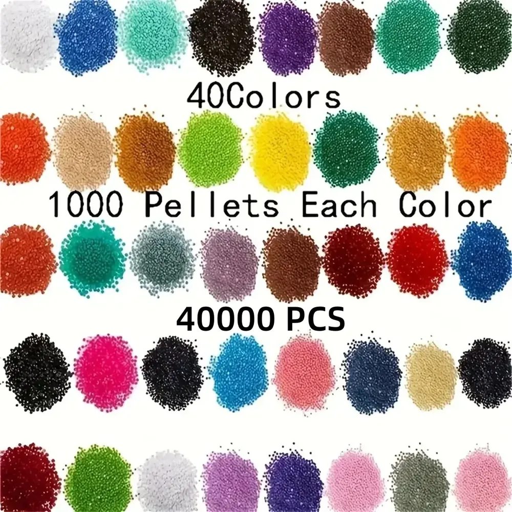 Diamantbild Ersatzperlen 20 bis 40 Farben