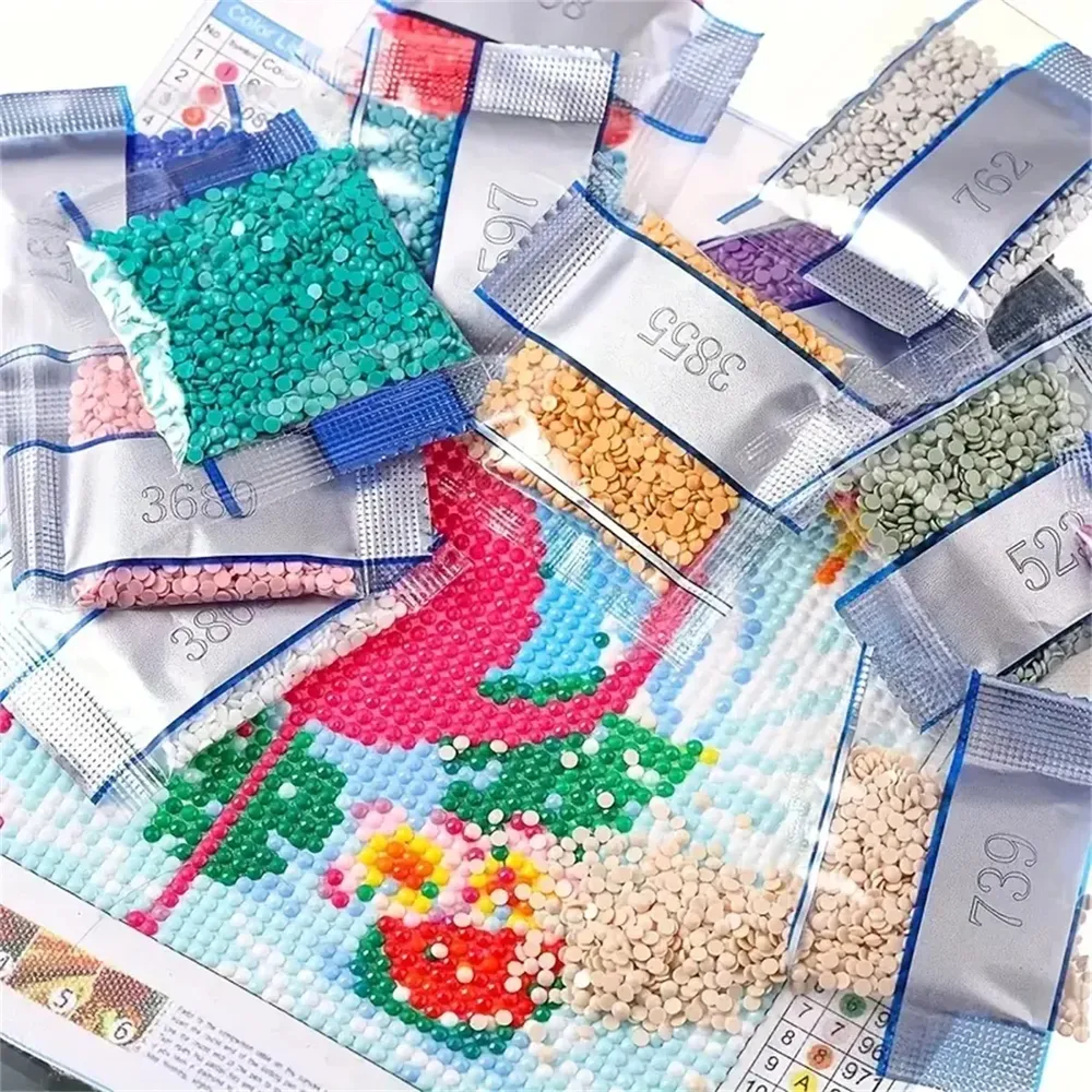 Diamantbild Ersatzperlen 20 bis 40 Farben