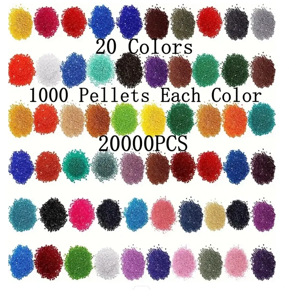 Diamantbild Ersatzperlen 20 bis 40 Farben