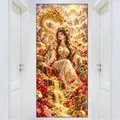 Diamantbild Frau Drache 20 bis 70 cm mit runden oder eckigen Steinen – 1