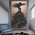 Diamantbild Frau Porträt abstrakt 20x40 bis 40x70 cm – 3