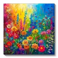 Diamantbild Gerbera Blume 30 bis 50 cm mit runden oder eckigen Steinen – Farbe KEP-1621U
