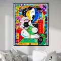 Diamantbild Graffiti Cartoon abstrakt 30x40 bis 45x60 cm – 2