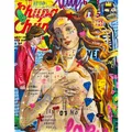 Diamantbild Graffiti Cartoon abstrakt 30x40 bis 45x60 cm – Farbe Braun (18)