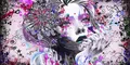 Diamantbild Herz Blumen abstrakt 30x15 bis 100x50 cm – Farbe 1743SS