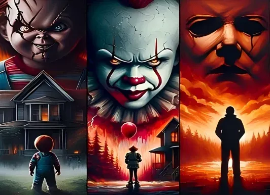 Diamantbild Horrorfilm 20x30cm bis 50x70cm