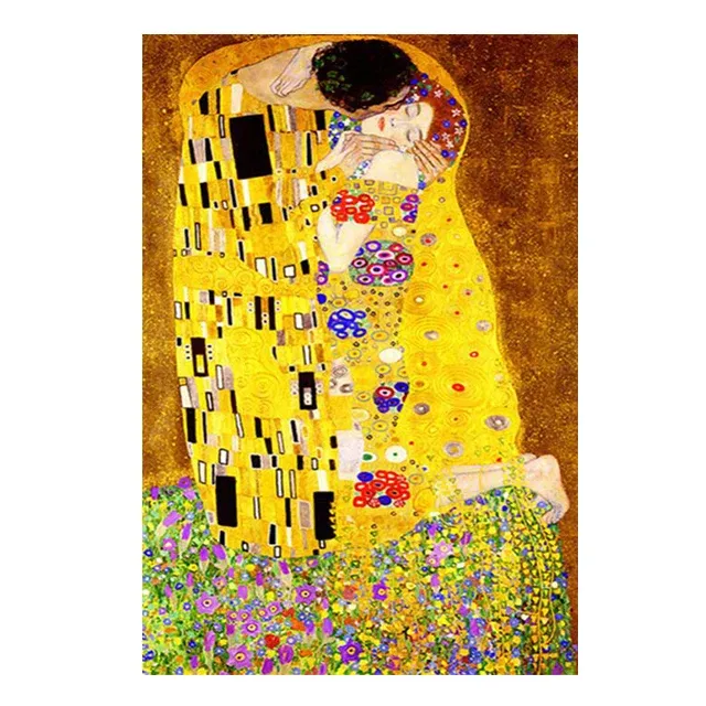 Diamantbild Klimt Porträt abstrakt 20x30 bis 50x70 cm