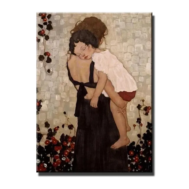 Diamantbild Klimt Porträt abstrakt 20x30 bis 50x70 cm