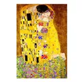 Diamantbild Klimt Porträt abstrakt 20x30 bis 50x70 cm – Farbe Hellgrau (8)