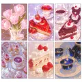 Diamantbild Kuchen 20 bis 50 cm mit runden oder eckigen Steinen – 1