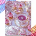 Diamantbild Kuchen 20 bis 50 cm mit runden oder eckigen Steinen – Farbe WE3734