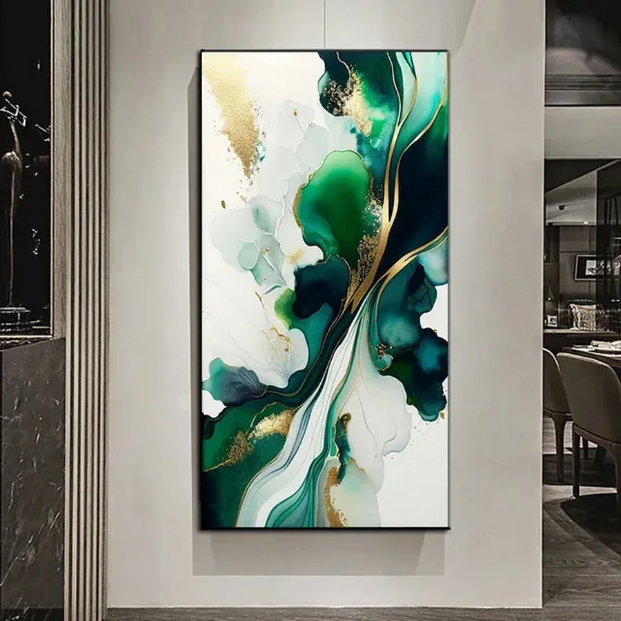 Diamantbild Landschaft abstrakt 20x40 bis 50x100 cm