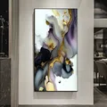 Diamantbild Landschaft abstrakt 20x40 bis 50x100 cm – Farbe hellgelb (L)