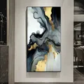 Diamantbild Landschaft abstrakt 20x40 bis 50x100 cm – Farbe Hellgrau (F)