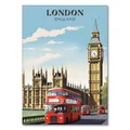 Diamantbild London Street View 20 bis 50 cm mit runden oder eckigen Steinen – Farbe VET2760