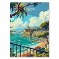 Diamantbild London Street View 20 bis 50 cm mit runden oder eckigen Steinen – Farbe VET2756