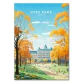 Diamantbild London Street View 20 bis 50 cm mit runden oder eckigen Steinen – Farbe VET2759
